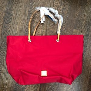Dooney & Bourke Red Large Addison Tote NWT